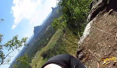 Tinder date with a cute teen nympho ends up in a public sex steamy session