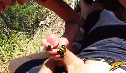 Tinder date with a cute teen nympho ends up in a public sex steamy session