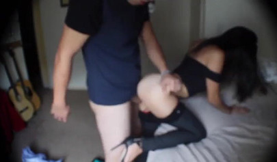 Hot Latina brunette teenage slut loves to give blowjobs and to get nicely fucked