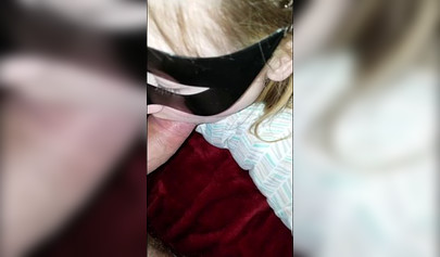 Beautiful submissive teen slut gets taught by daddy about spanking before sex