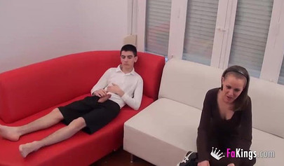 Shy teen student gets brutally fucked in her wet cunt by Jordi El Nino Polla