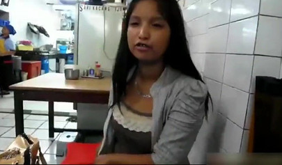 Indonesian teen whore sucks a dick and takes it up her little sweet twat for you