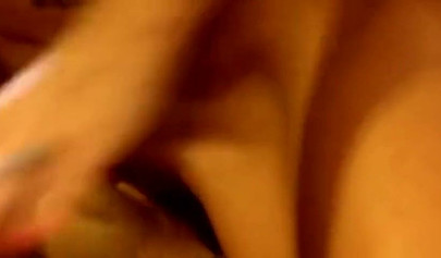 Two teenage chicks share a big cock and love to get it on a video camera for you