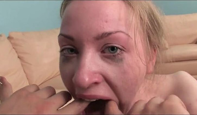 Teenage girl gets fucked in the asshole and loves the feeling of cum inside it