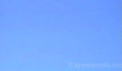 A perverted guy secretly records a naked busty teen girl on a beach for himself