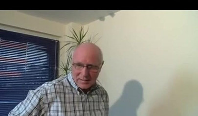 Chubby and busty teenage girl fucks her grandpa on a big and leathery couch