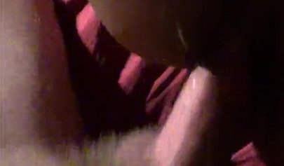 Small ebony teenage sister shares a bed with brother and ends up fucking him