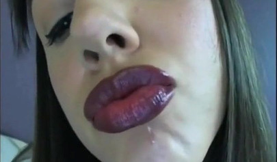 A compilation of trashy teenage whores spitting and swapping cum in mouths