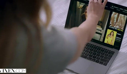 Naughty college student teen girl seduces her sisters hot boyfriend in secret