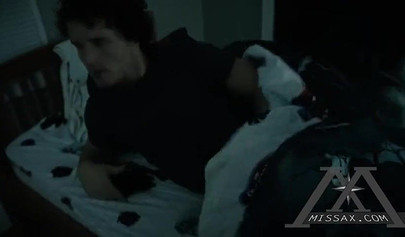 Stepsis watches porn with brother before bro fucks her insides and fills them up