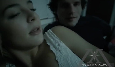 Stepsis watches porn with brother before bro fucks her insides and fills them up