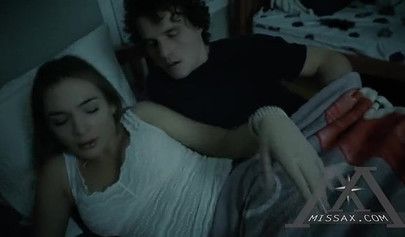 Stepsis watches porn with brother before bro fucks her insides and fills them up