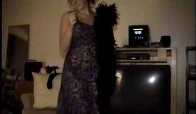 Hot teenage babe Carla dances and sucks and fucks a big dick then she swallows