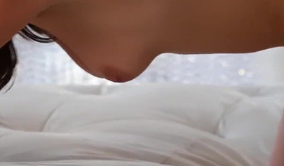 Beautiful busty brunette teenage hot lesbians having passionate sex on camera