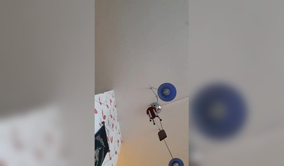 Amateur couple records their own sextape and a bbw teen girl gets fucked in it