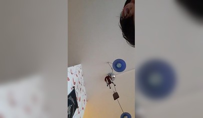 Amateur couple records their own sextape and a bbw teen girl gets fucked in it