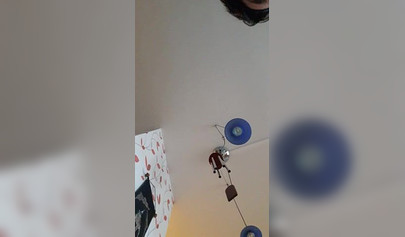 Amateur couple records their own sextape and a bbw teen girl gets fucked in it