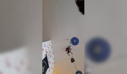 Amateur couple records their own sextape and a bbw teen girl gets fucked in it