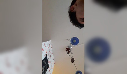 Amateur couple records their own sextape and a bbw teen girl gets fucked in it