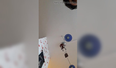 Amateur couple records their own sextape and a bbw teen girl gets fucked in it