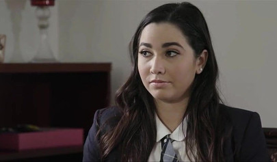 Brunette Teen Karlee sleeps with a nice MILF Brandi Love and loves how it feels