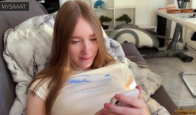 He convinces his ex to relive the old days, starting with a BJ.