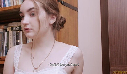 A student tries to steal exam answers but fucks the professor.