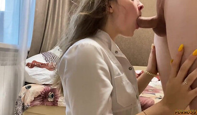 Patient seduces the hot paramedic who came for a house call.