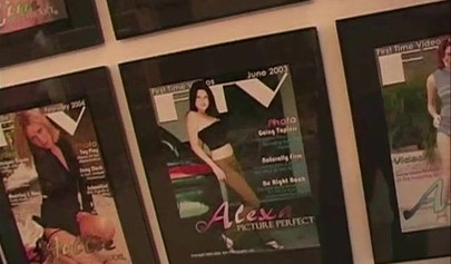 Teenage blonde babe Bella has a hot round of masturbation fun by herself only