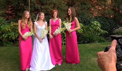 Bride Lesbian Orgy - Bride organizes a lesbian orgy with her bridesmaids rather than with her  hubby