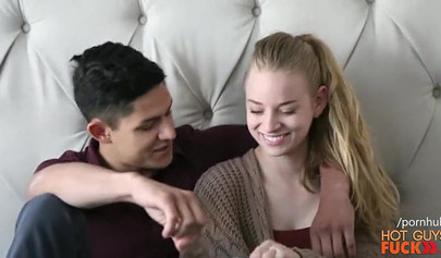 Guy gets out of friendzone and fucks his long time teen best friend in the cunt