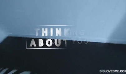 Stepsister wants stepbrothers dick real bad and she's ready to take what's hers