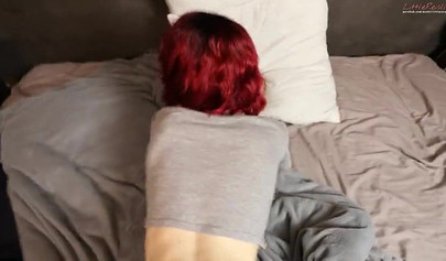 Hot teen gets creampied doggy style by a classmate in a great pov porn video