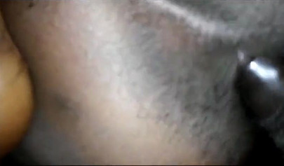 Ebony amateur teen sucks a massive black schlong and they record it for you