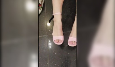 Young teen girls hook up in the locker room and have a go at lesbian hot sex