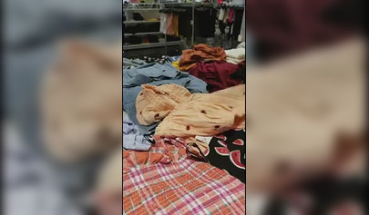 Young teen girls hook up in the locker room and have a go at lesbian hot sex