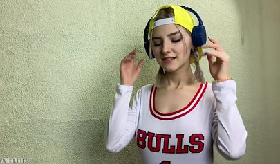 Horny teen schoolgirl flirts with her classmate and gets drowned in sticky cum