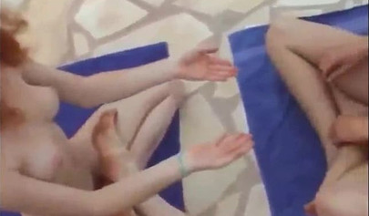 Hot teen practices yoga outside in the public all naked with her private parts