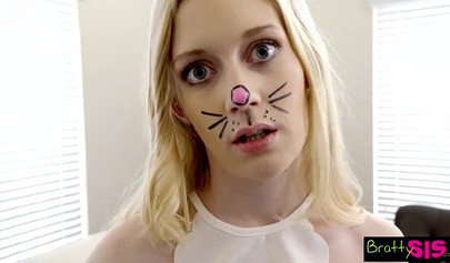 Stepsis teen goes to egg hunting for easter but ends up with bros dick instead