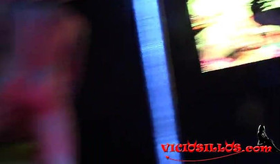 Club orgy party all night with trashy teenage girl whores who love to get fucked