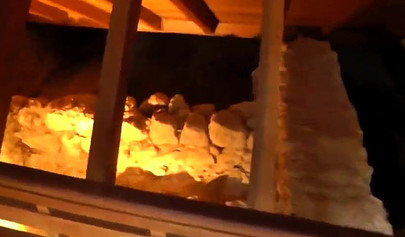 Hot teenage couple has some fun and fucks outside on their holiday vacation