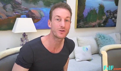 Hot teenage girl with tattoos sucks a dick and fucks to receive a load in mouth