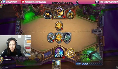 Teenage girl Nova Patra plays with herself on steam for her fellow audience