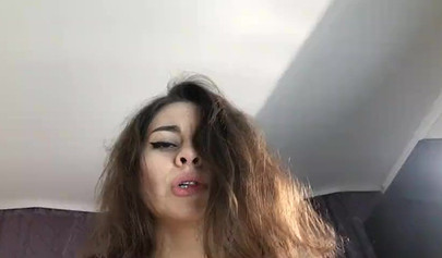 Teen girl dances and strips for her boyfriend then sucks his dick and fucks him