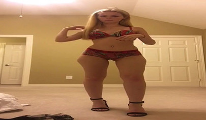 A compilation of a cute teenage babe constantly masturbating herself to orgasms