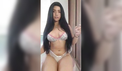 Brunette teen exposes her cute body on a camera and it is freaking amazing