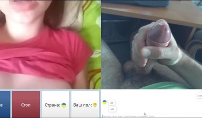 Compilation of cam teen girls telling you what to do while you are masturbating