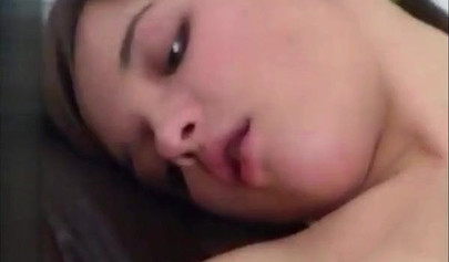 Hot teen strips down until and then proceeds to fuck herself with a nice dildo