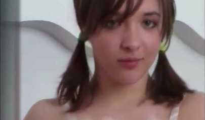 Hot teen strips down until and then proceeds to fuck herself with a nice dildo