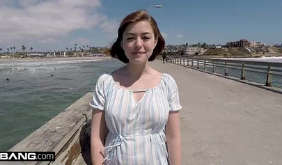 18+ Aria Sky gets fucked outside and inside and she simply loves the feeling